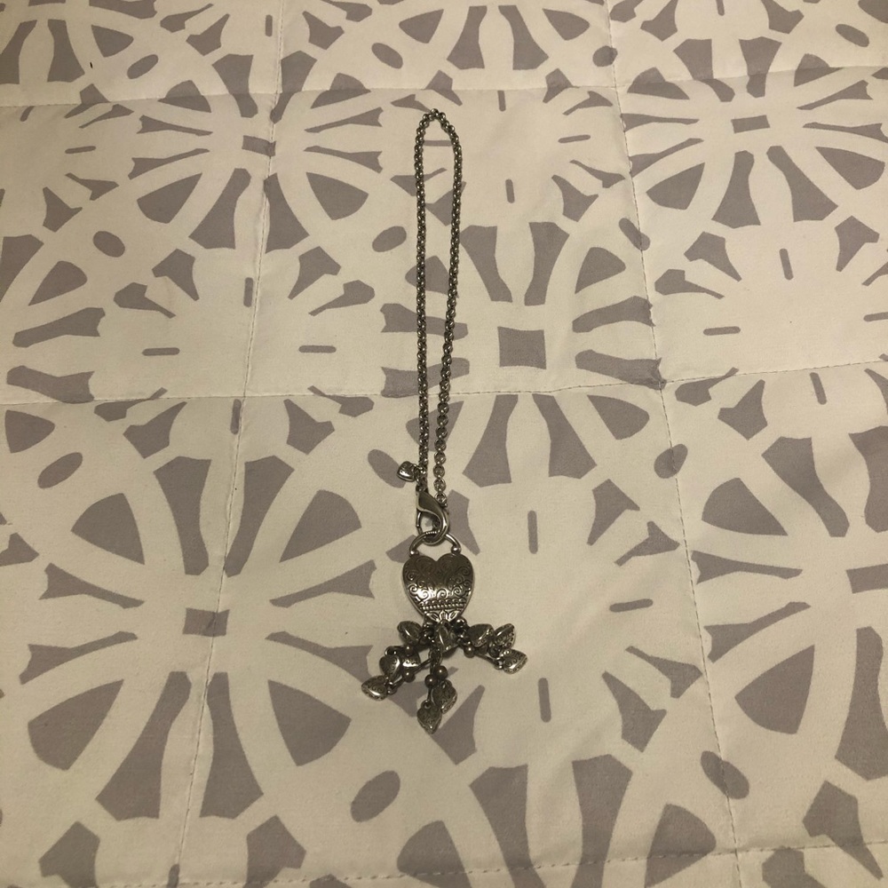 Heart charmed necklace